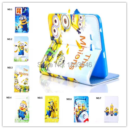 Комикс бог украсть папы гадкий я миньоны полиуретан кожа чехол крышка для Samsung