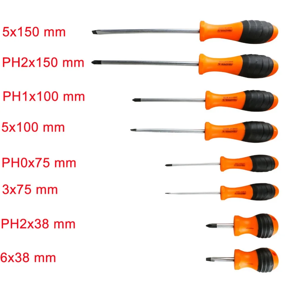 EVERPOWER 8 IN 1 Bits For Screwdriver Phillips Magnetic Screw Driver Set Tool Industrial Level Chrome-vanadium with Carry Bag |