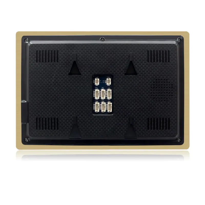 Homefong 7 inch Color Video Door Phone Doorbell Intercom Wired 4 Wire indoor Monitor and 1 Outdoor station 1200TVL HD | Безопасность и