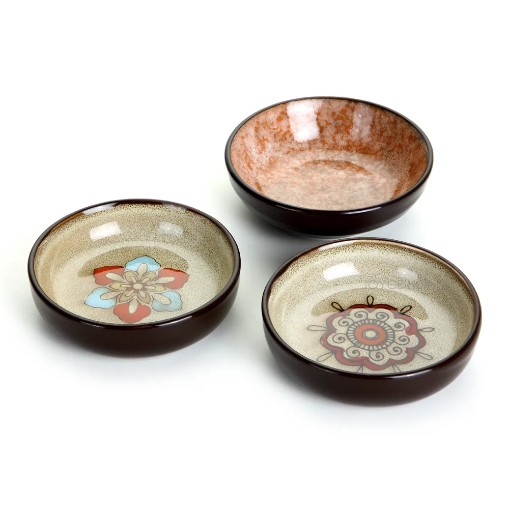 Боковое блюдо для аппетита соусы чаши суши погружение в воду миниатюрное