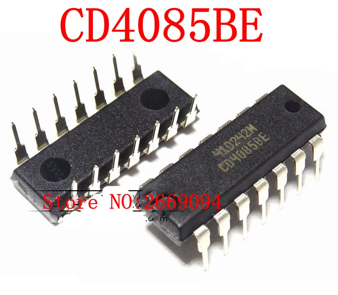 50 шт./100 шт. CD4085BE CD4085UBE DIP14 CD4085 CD4085BD HEF4085BP HCF4085BE HCF4085 4085 DIP новая бесплатная доставка
