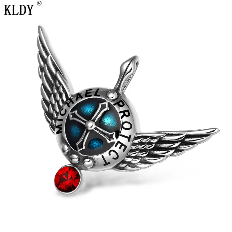 KLDY Angel Wings ожерелье Archangel Gabriel любовь пары или лучшие друзья набор амулеты