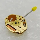 Для Miyota GL20 часовой механизм с Батарея и регулировка на стебле для 2 pins кварцевые часы электронные движение ремонт Запчасти