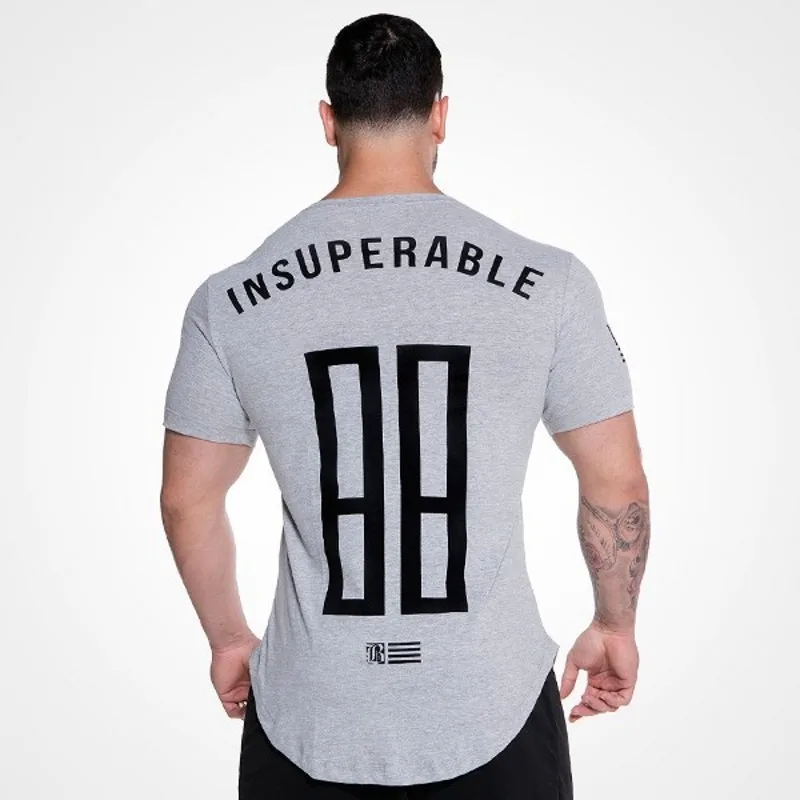 Футболка мужская Спортивная приталенная хлопок короткий рукав круглый вырез