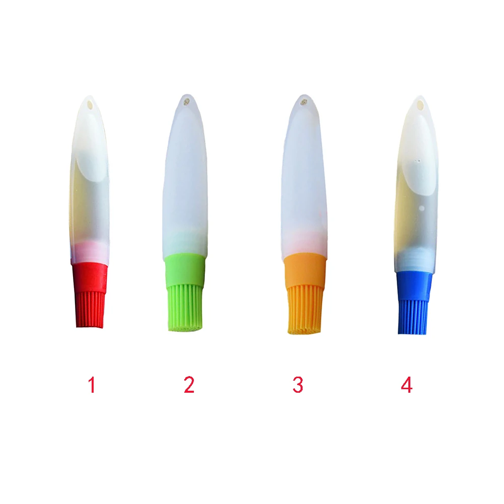 35 мл барбекю бутылки масла высокого Температура устойчивые силиконовые вечерние