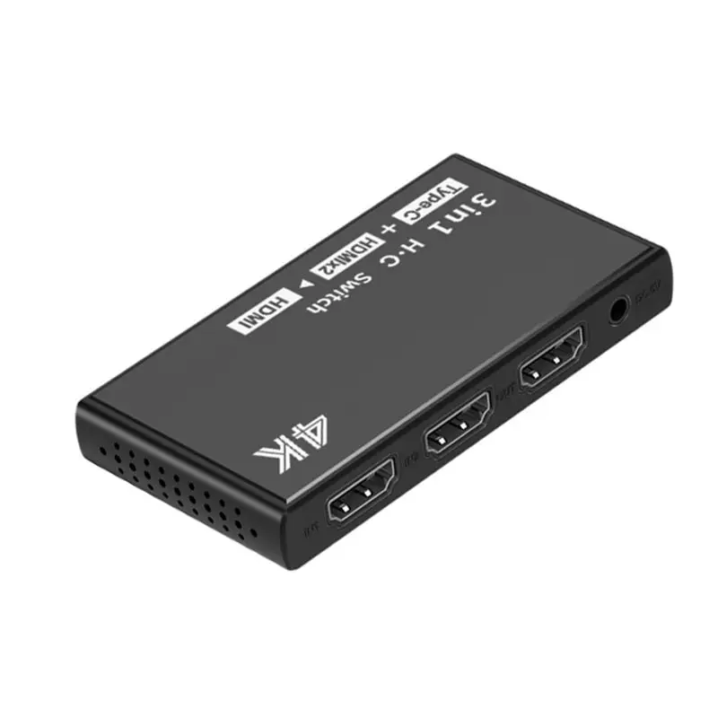Мини-переключатель усилителя Hdmi Type C 1 порт USB и 3 порта s 4K x 2K переключатель
