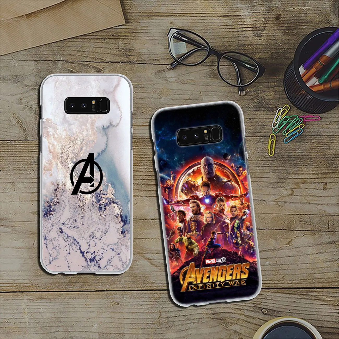 Thanos Marvel Мстители Endgame чехол для телефона Железный человек Samsung Galaxy Note 10 9 8 A9 A8 A7 A6 Plus