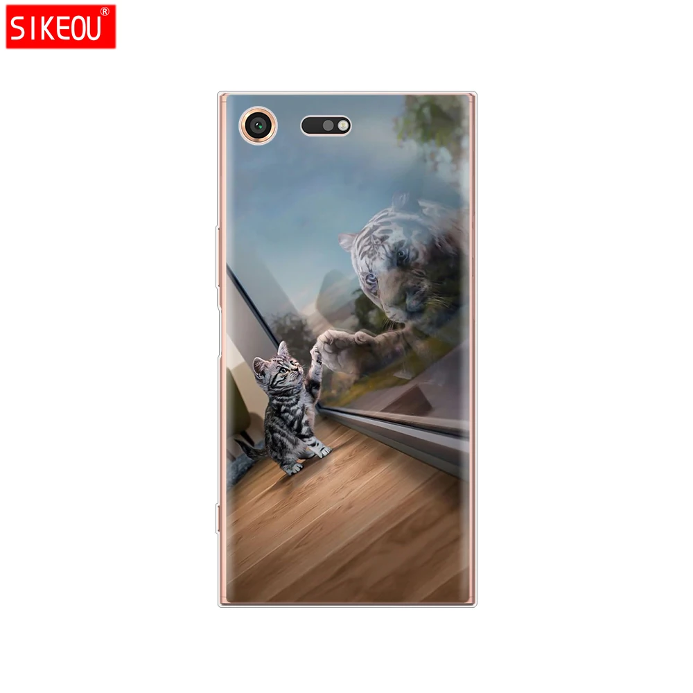 Чехол для sony Xperia XZ2 чехол для sony XZ2 Compact чехол для sony XZ1/XZ1 Compact/XZ Premium coque copa Мягкий силиконовый чехол - Цвет: 52344