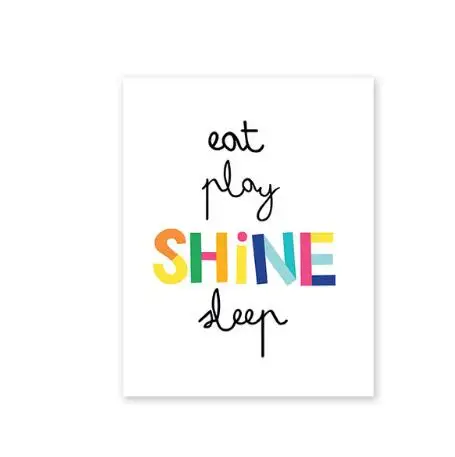 Радужный постер украшение для детской комнаты спальни картина облако солнце