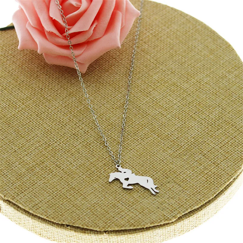 Оптовая продажа Трендовое ожерелье из нержавеющей стали подвеска в виде