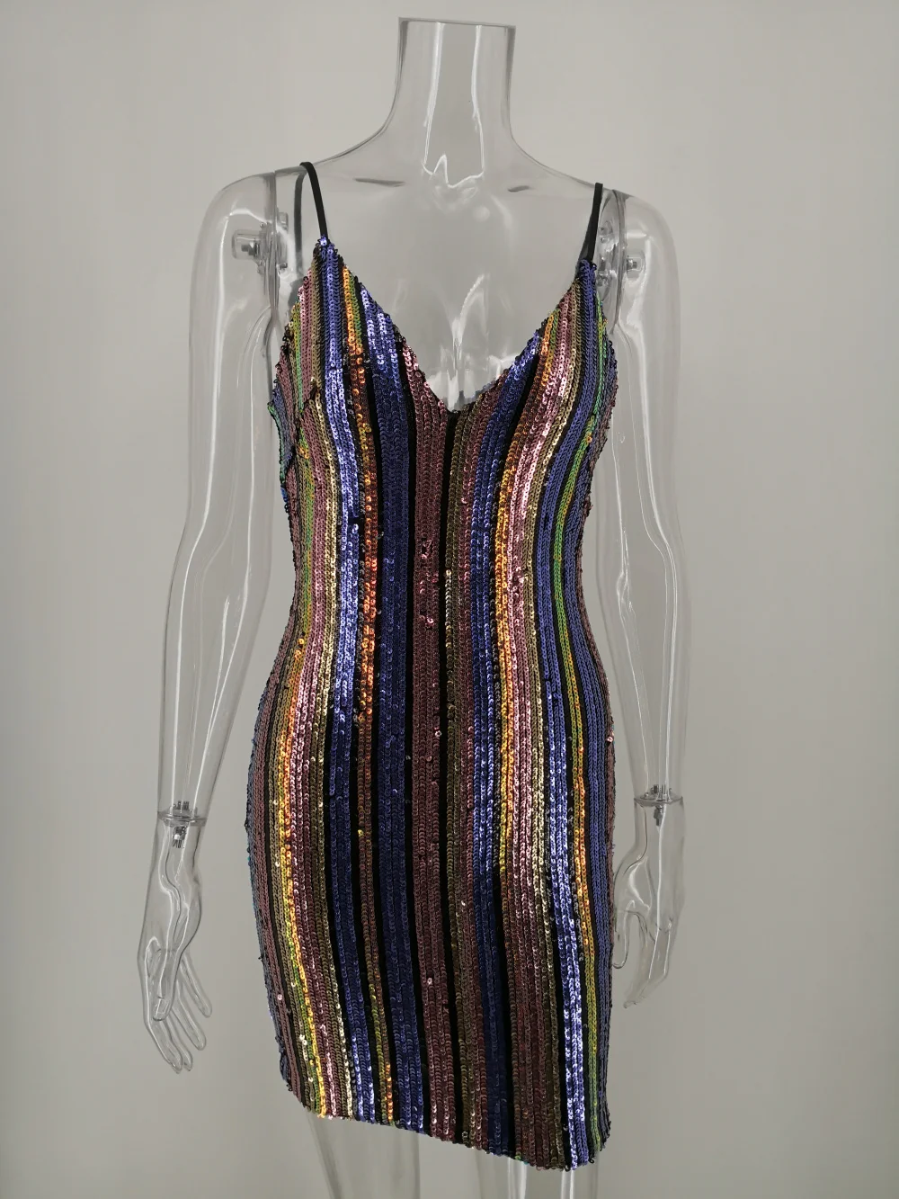 

Sexy Striped Sequin Summer Dress women befree christmas party dress elegant bodycon Night club ladies dresses vestidos clothes