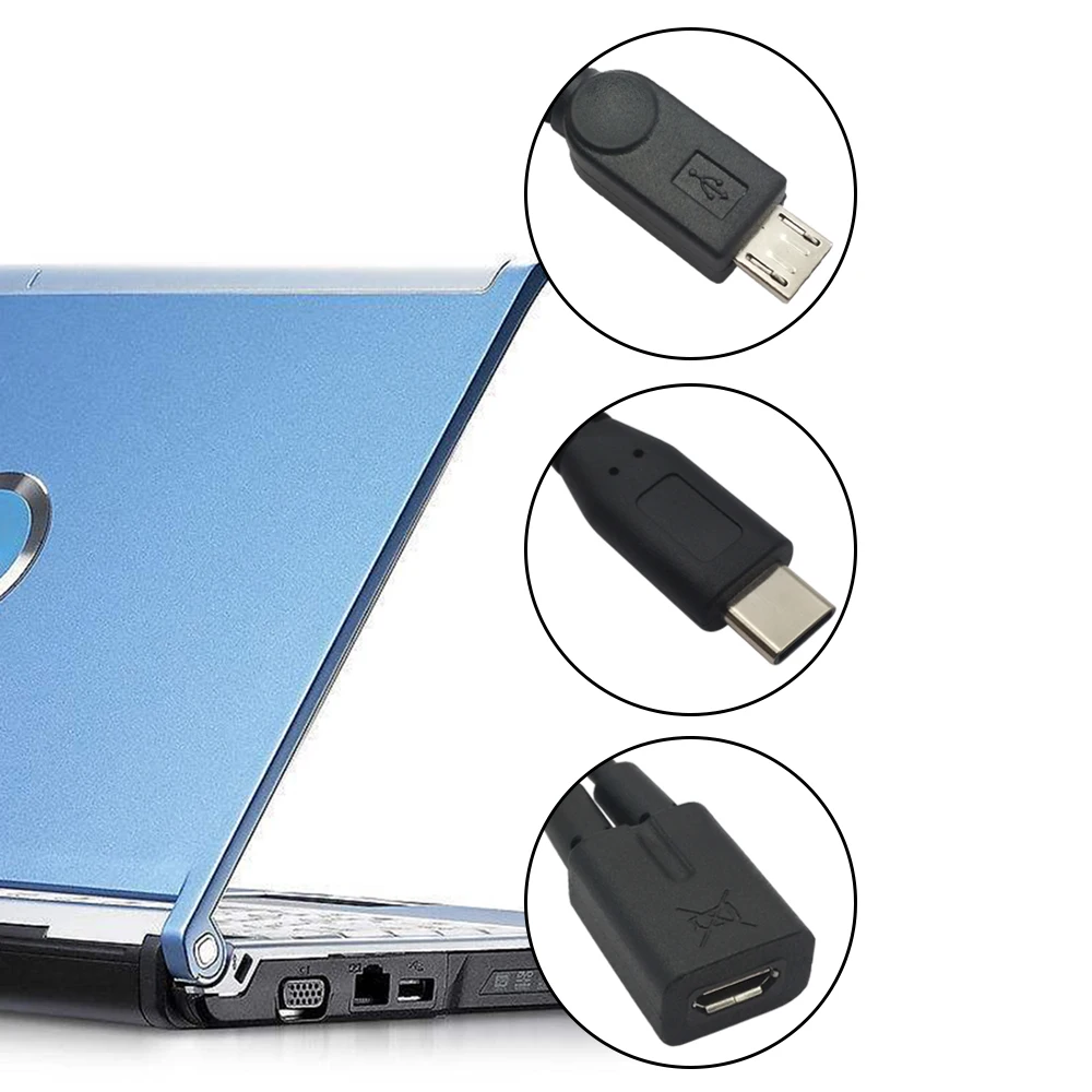 Danspeed женщин и мужчин Y Разветвитель USB 2.0 Micro 3.1 Тип C & 5 Булавки зарядки данных