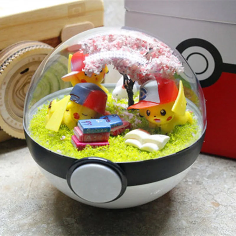 Pokebolas Pokeball Карманный Монстр внутри DIY светодиодный подарок на Новый год для детей