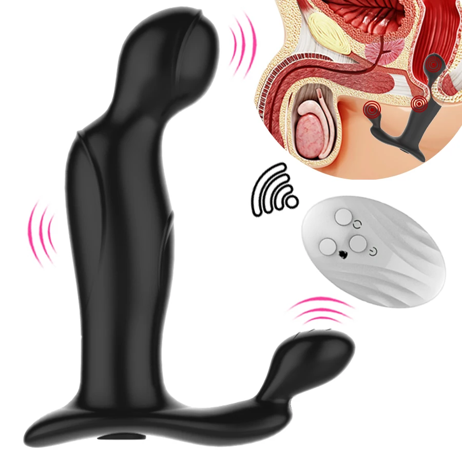 Фото FLXUR массаж простаты Анальный вибратор секс игрушки для мужчин USB Перезаряжаемый
