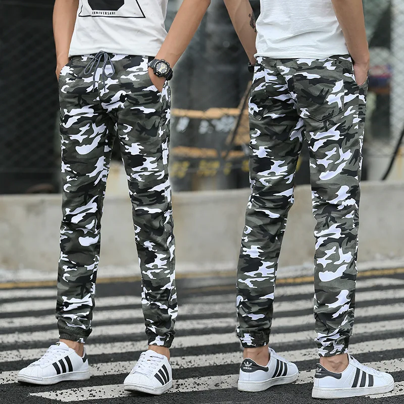Men's Jeans 2018 Summer Thin Fashion New Camouflage Mens Casual Slim Elasticity Waist Men Trousers Male | Мужская одежда