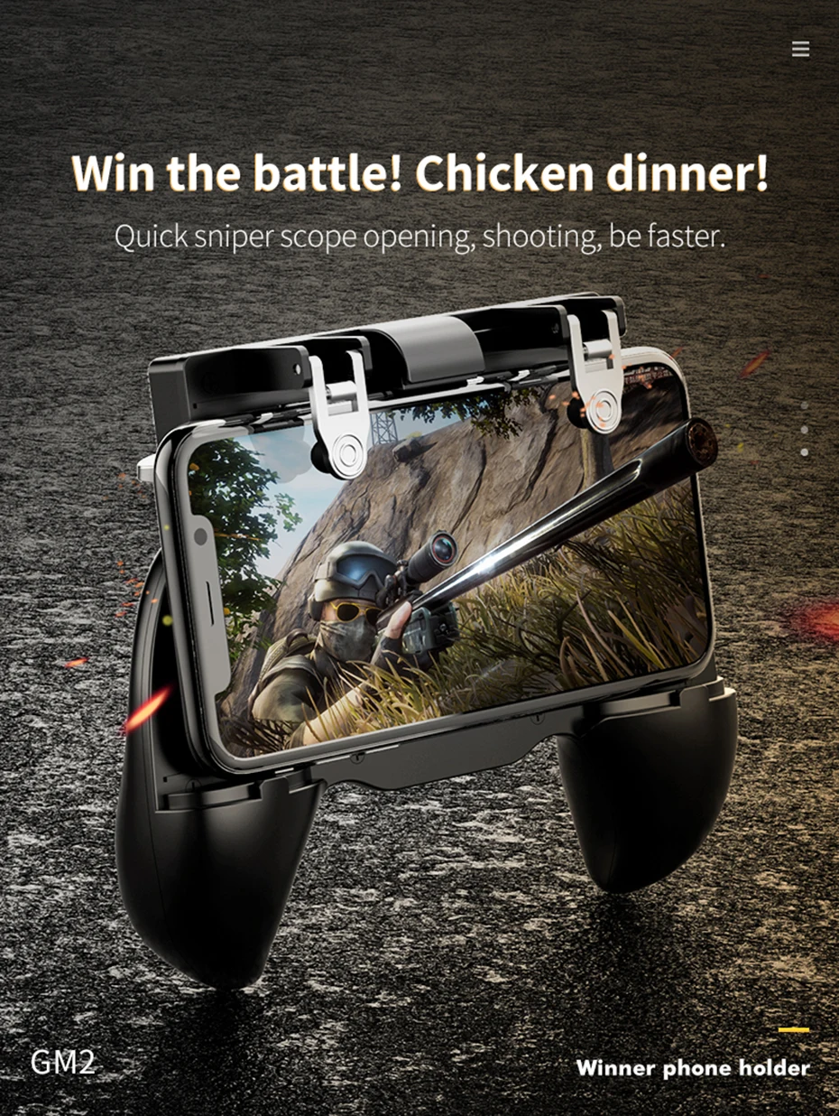 HOCO Pubg мобильный контроллер смартфон игровой триггер для PUBG геймпад джойстик для шутеров Кнопка огня для iPhone Android игровой коврик