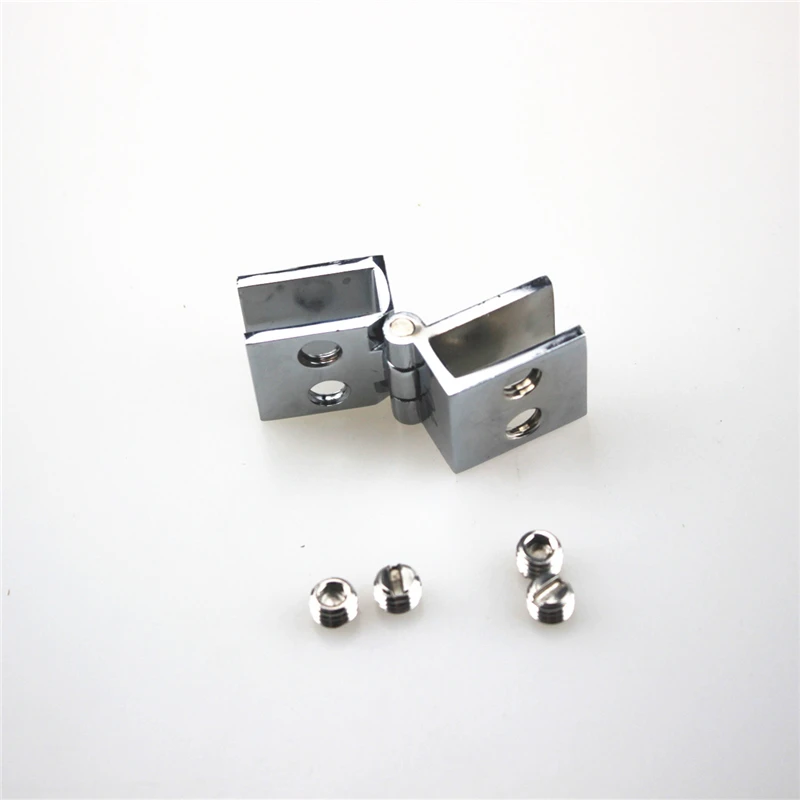 KK & FING петли для шкафов хромированные из цинкового сплава Двойное действие 180/90/0