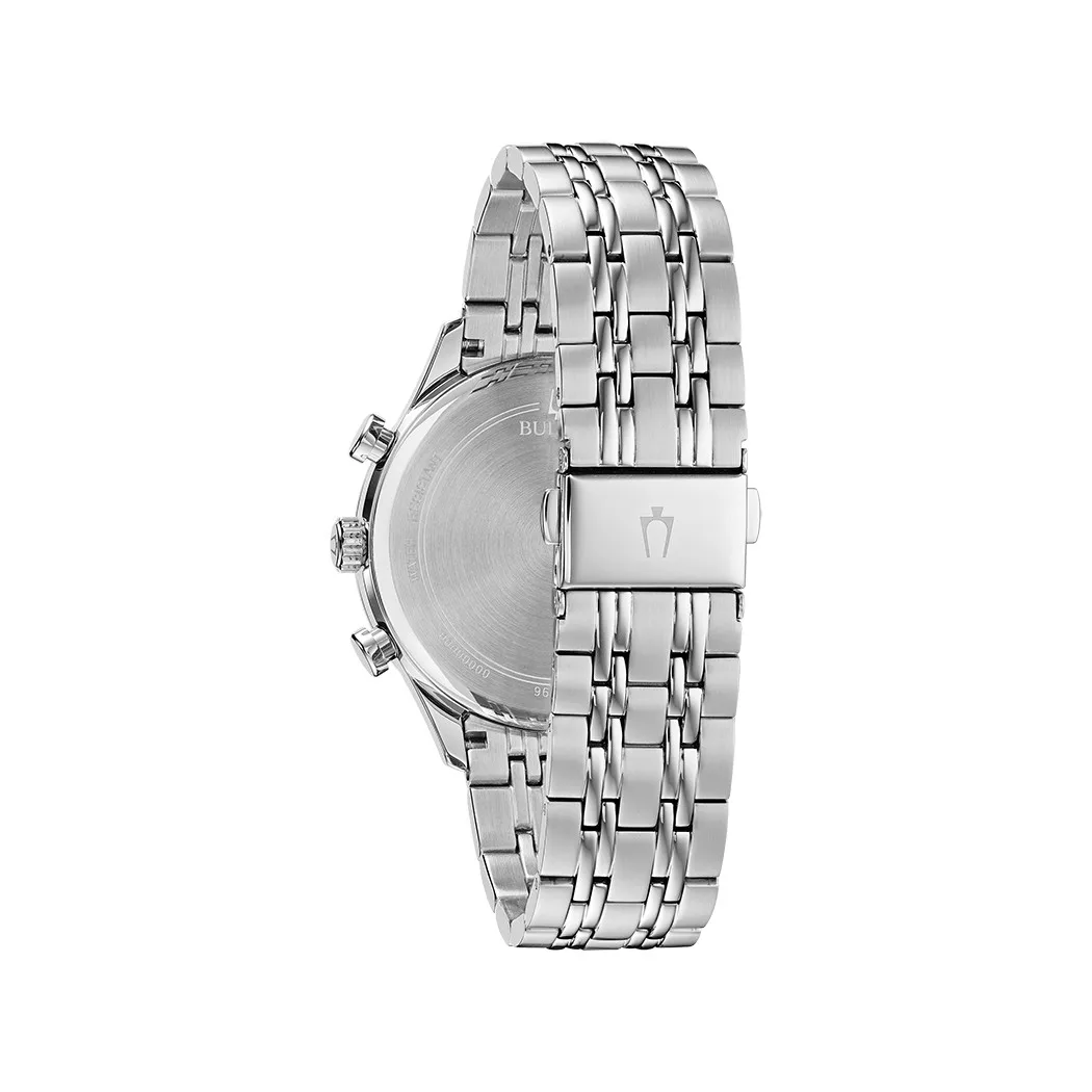 Наручные часы Bulova 96A211 мужские с кварцевым хронографом на браслете |