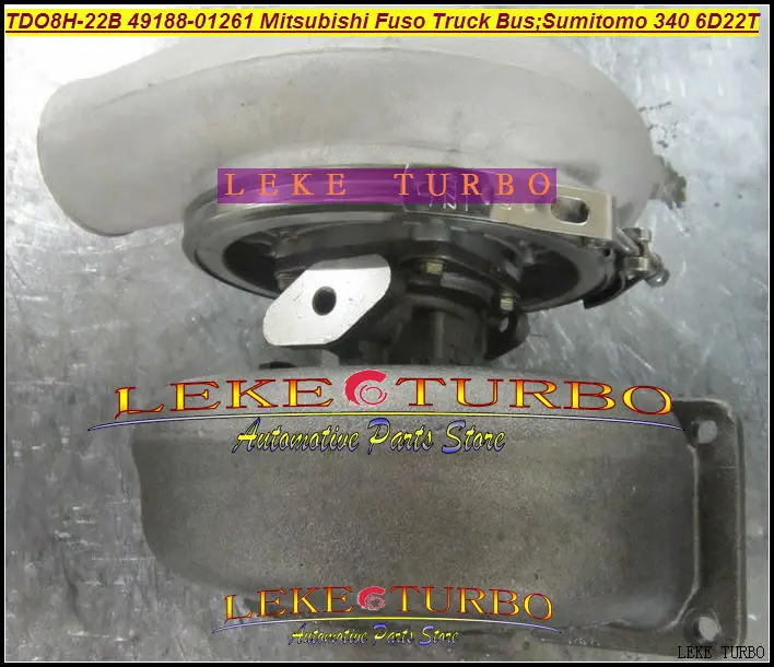 TD08H TDO8H-22B 49188-01261 Турбокомпрессор для Mitsubishi Fuso Truck Bus 6D22T SUMITOMO 340 Различные двигатели
