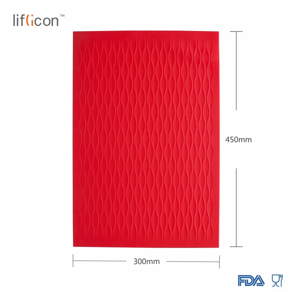 Liflicon высокое качество силиконовые столовые коврики Нескользящие водостойкие настольные коврики BPA Free украшение для рождественского стола колодки подставки