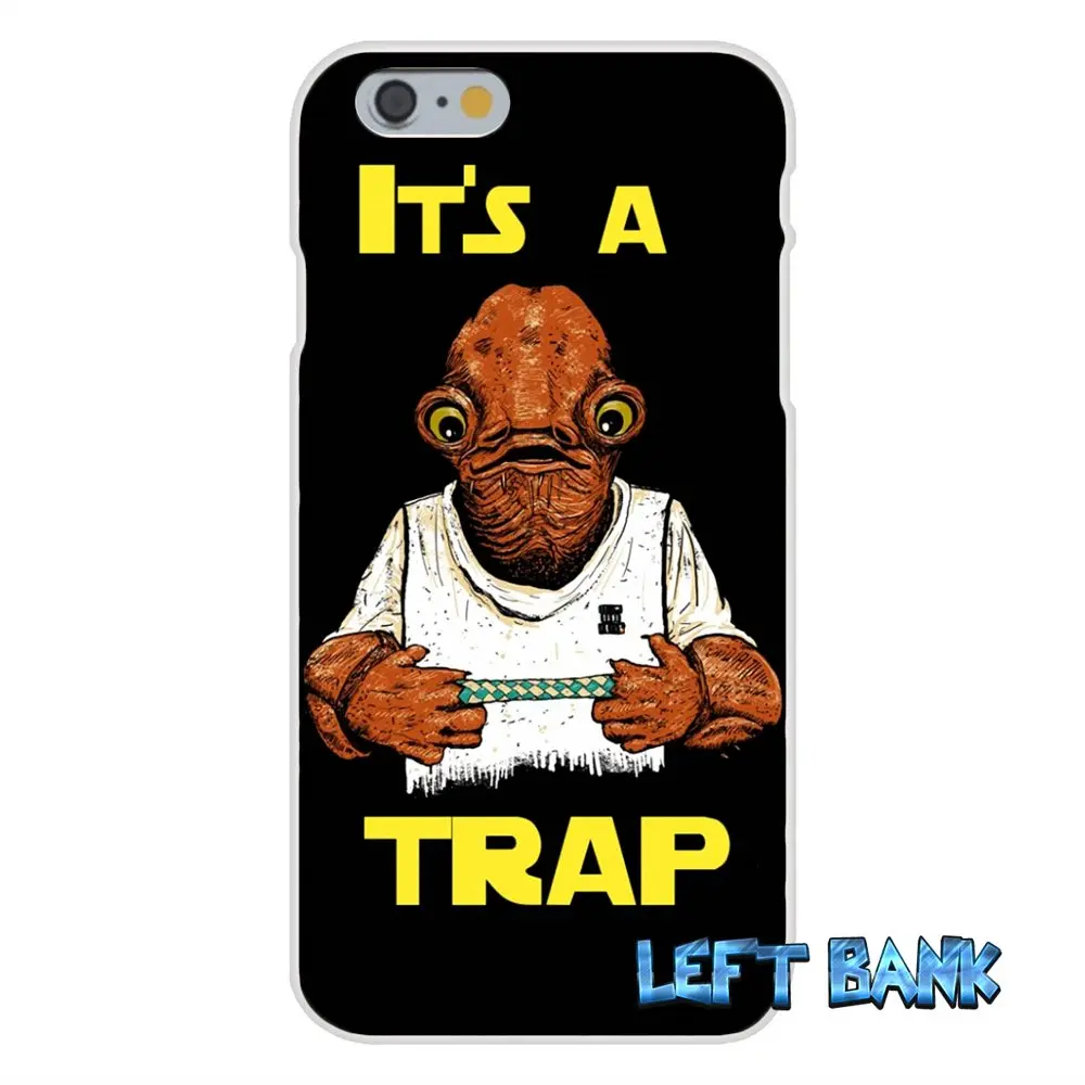 It's a trap Star Wars Soft Silicone TPU Transparent Cover Case For iPhone 4 4S 5 5S 5C SE 6 6S 7 Plus | Мобильные телефоны и