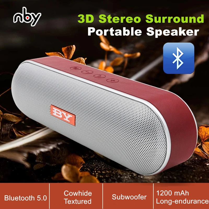 Портативный беспроводной Bluetooth-Динамик BY6610 10 Вт | Электроника