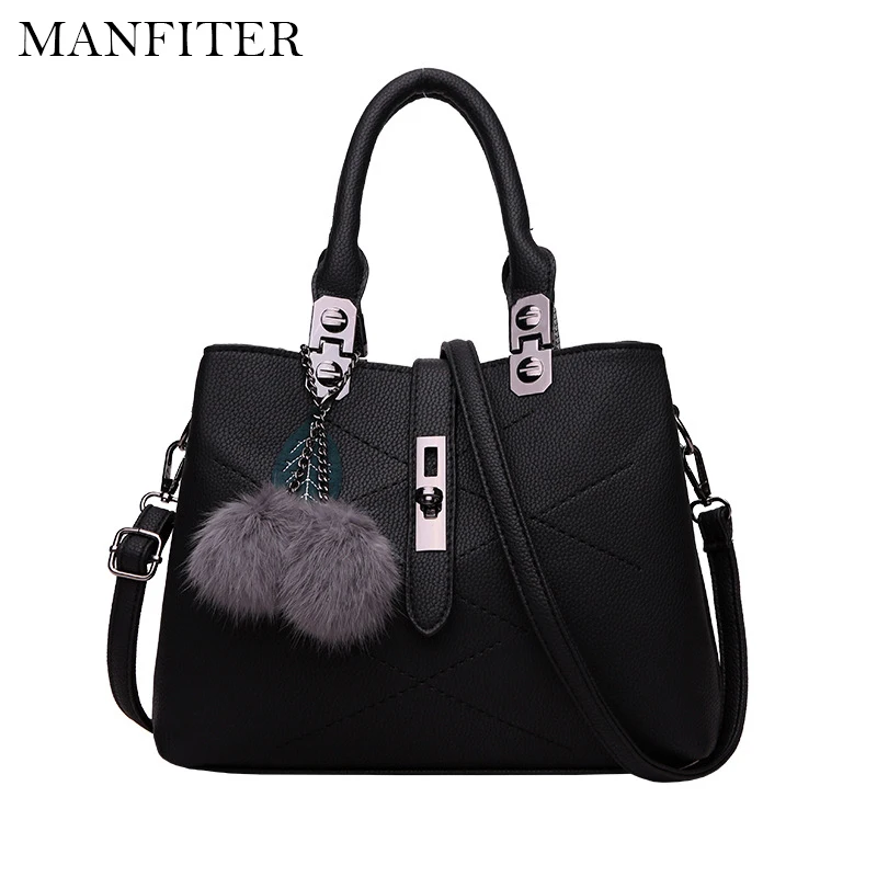 MANFITER Новый Женщин Кожаные Сумки Известных Брендов Посыльного Мешок Bolsos Высокое