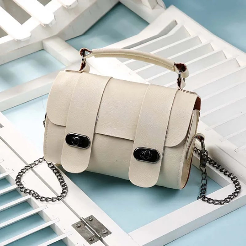 2017 Бренд Кожа Женщин Простой Мини Сумка Модельер Сумки Женские Vintage Crossbody На Ремне