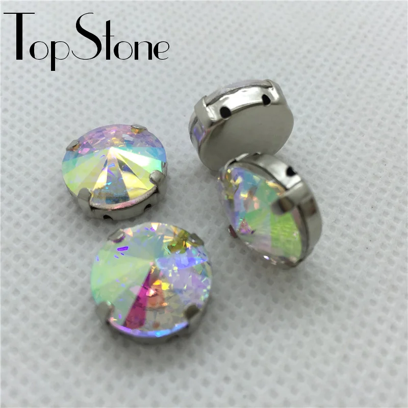 Все формы размеров цветные кристаллы пришить на Стразы Стеклярус для шитья камня