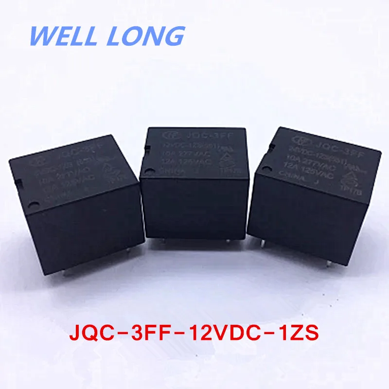 

5 шт./лот реле питания JQC-3FF-12VDC-1ZS 12VDC 12A 5pin.