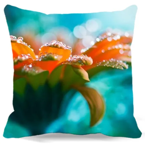 Квадратные наволочки украшение для автомобильного стула 18x18 дюймов 2d принт