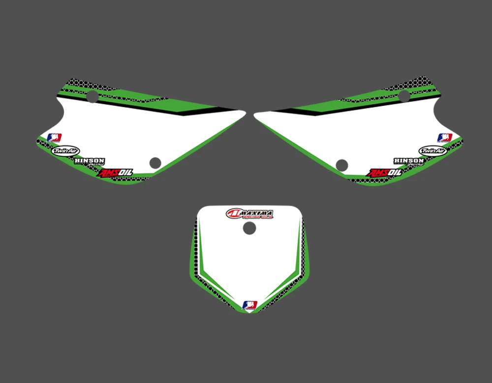 Графика и фон наклейка комплект для Kawasaki KX85 KX100 2001 02 03 04 05 06 07 2008 2009 2010 2011 2012 2013 KX 85 100