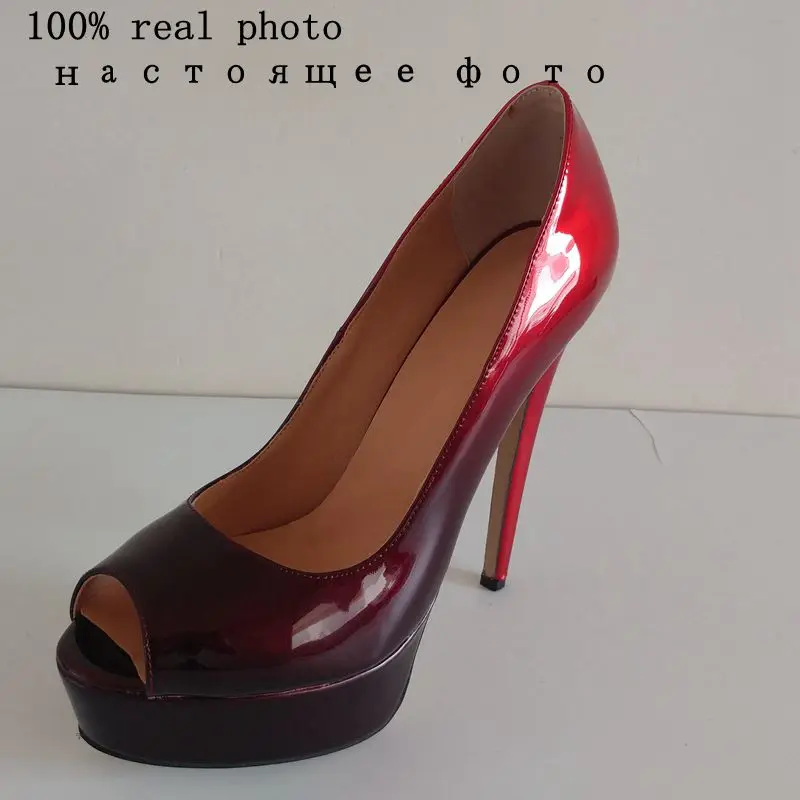ASILETO catwalk/женские туфли лодочки на высоком каблуке 13 см с открытым носком
