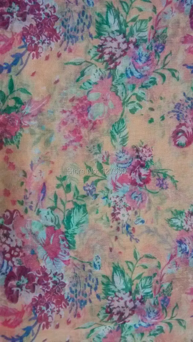 

2016New Women Flower Scarves Fashion Floral Print Style Scarves Shawl Wrap Women Hijab Floral Scarf Free Shipping