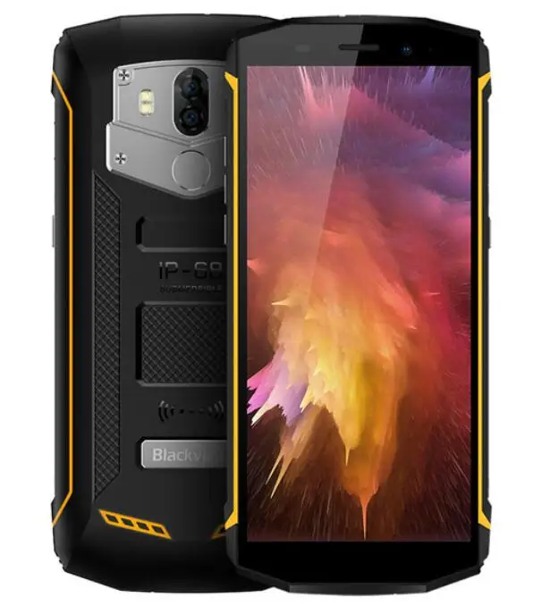 Оригинал Blackview BV5800 2 GB 16 5580 mAh быстрая зарядка 5 "HD + MT6739 4 ядра 13MP Android 8 1 IP68