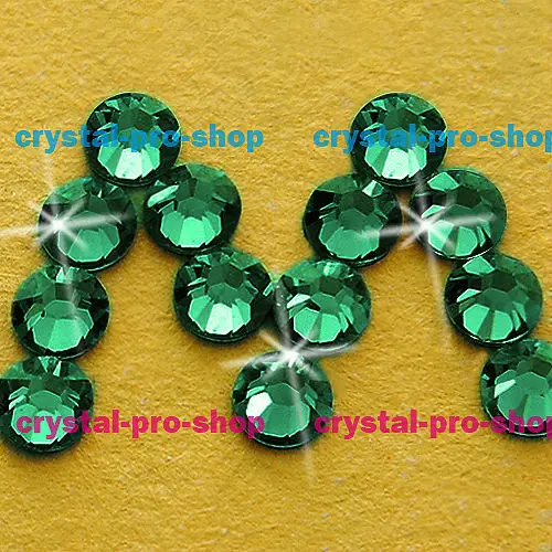 Ss6 Подлинная Swarovski Elements изумруд (205) 432 шт. 6ss (утюг на исправлении Стразы)|rhinestone