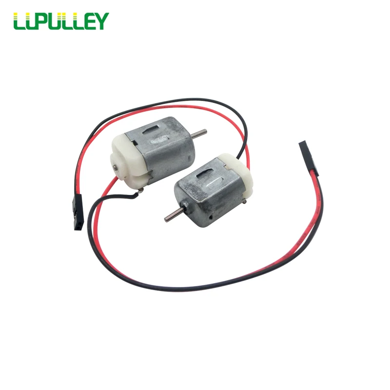 Высокоскоростной мини двигатель постоянного тока LUPULLEY 130 с штекером Dupont Wire DC3V 6V