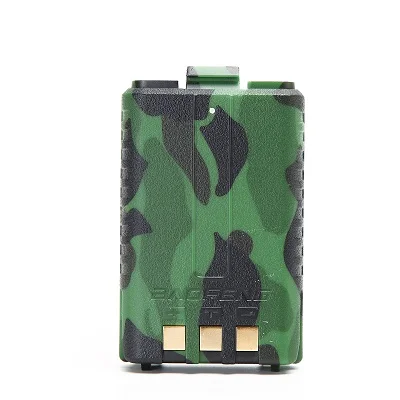 Baofeng UV-5R BL-5 1800 мА/ч, литий-ионный аккумулятор Батарея для Baofeng UV-5R UV-5RA BF-F8HP UV-5RE DM-5R плюс Ham Радио иди и болтай Walkie Talkie “иди и UV5R - Цвет: Camo 1800mAh