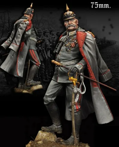 Фигурки героев Второй мировой войны 75 мм пол вон хиндебург исторические фигурки