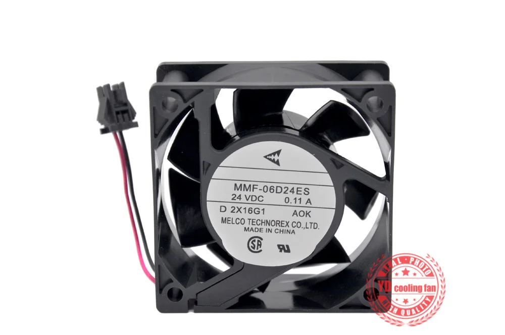 Новый MELCO для Yaskawa Серводвигатель частоты MMF-06D24ES-AOK 2 линии 0.11A Вентилятор