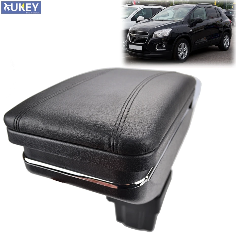 Коробка для хранения для Chevrolet Trax трекер/модель Holden Trax 2013- подлокотник Подлокотник центр консоль вращающийся