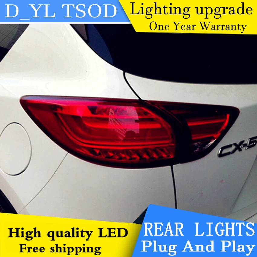 D_YL автомобильный Стайлинг для Mazda CX 5 задний светильник s 2011 2015 CX5 светодиодный