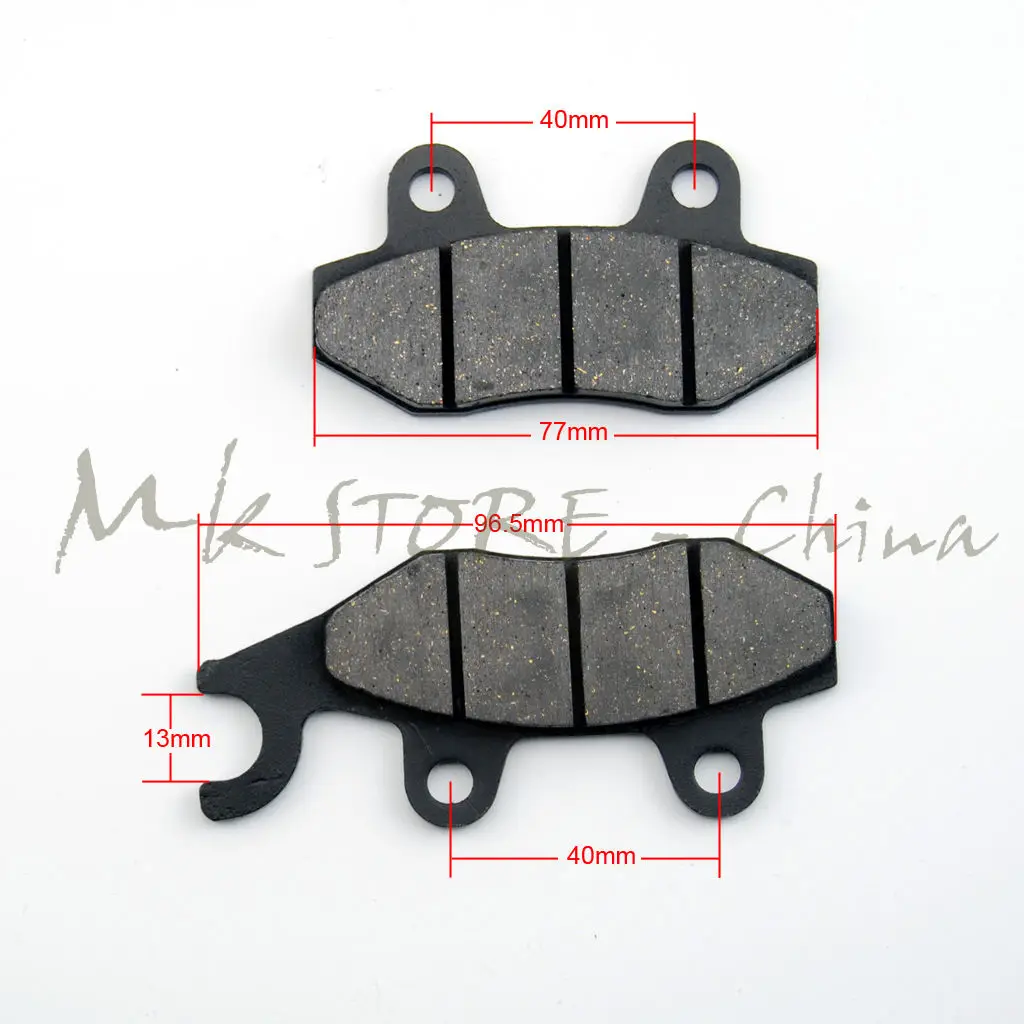 Передние дисковые Тормозные колодки CA250T REBEL для 90 94 50 300cc ATV Quad Gokart китайский