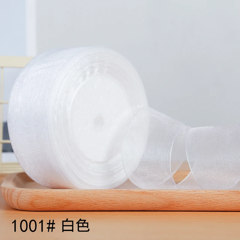 Шифоновая лента из органзы 4 см | Дом и сад