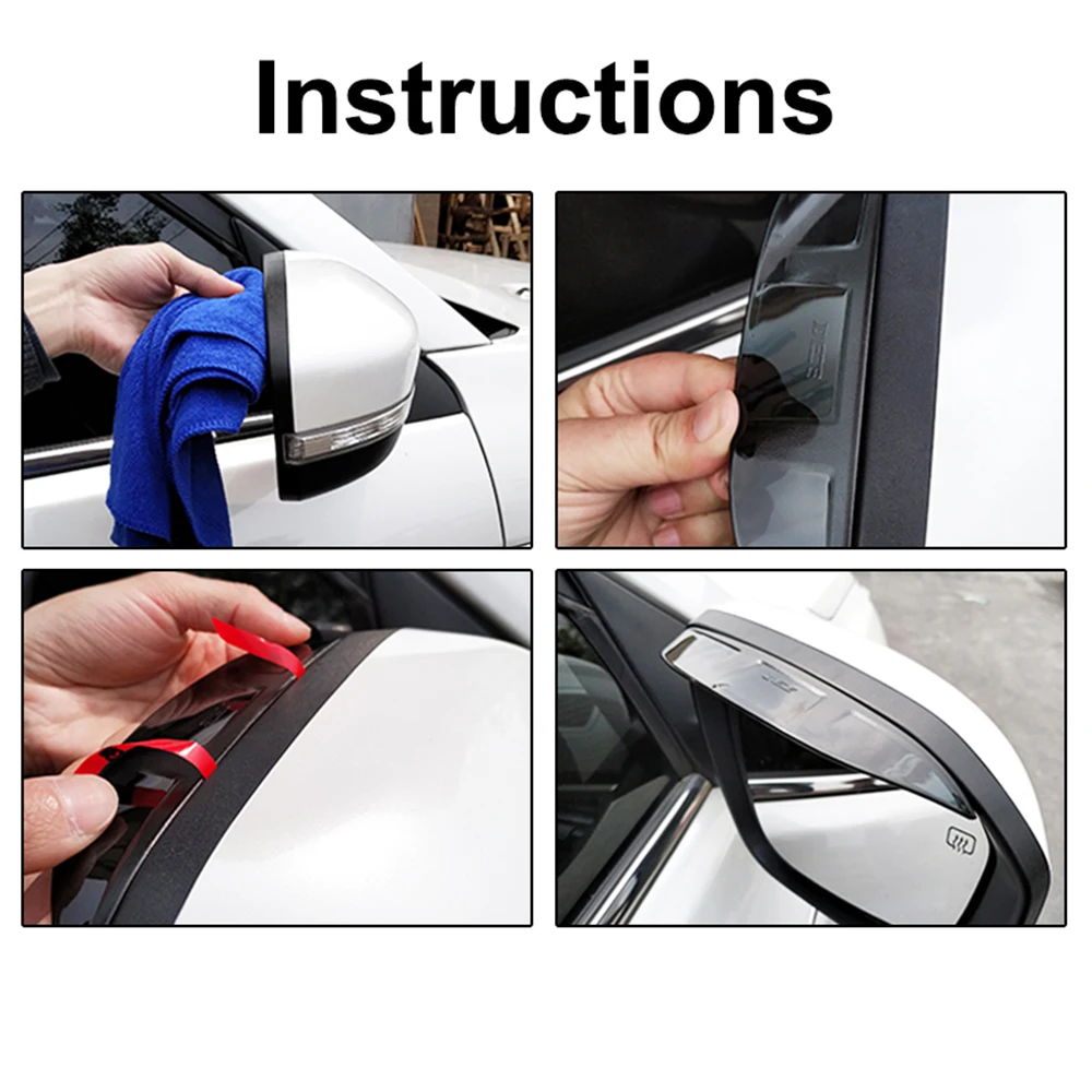 Xukey для Mitsubishi Lancer 2008 2015 непромокаемое боковое зеркало заднего вида с защитой от