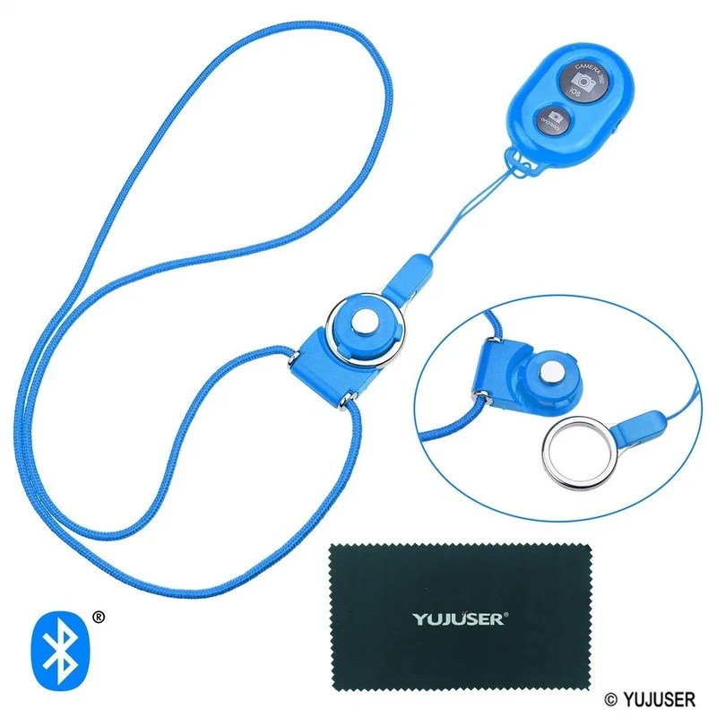 YUJUSER Универсальный Bluetooth спуск затвора камера Пульт дистанционного управления с