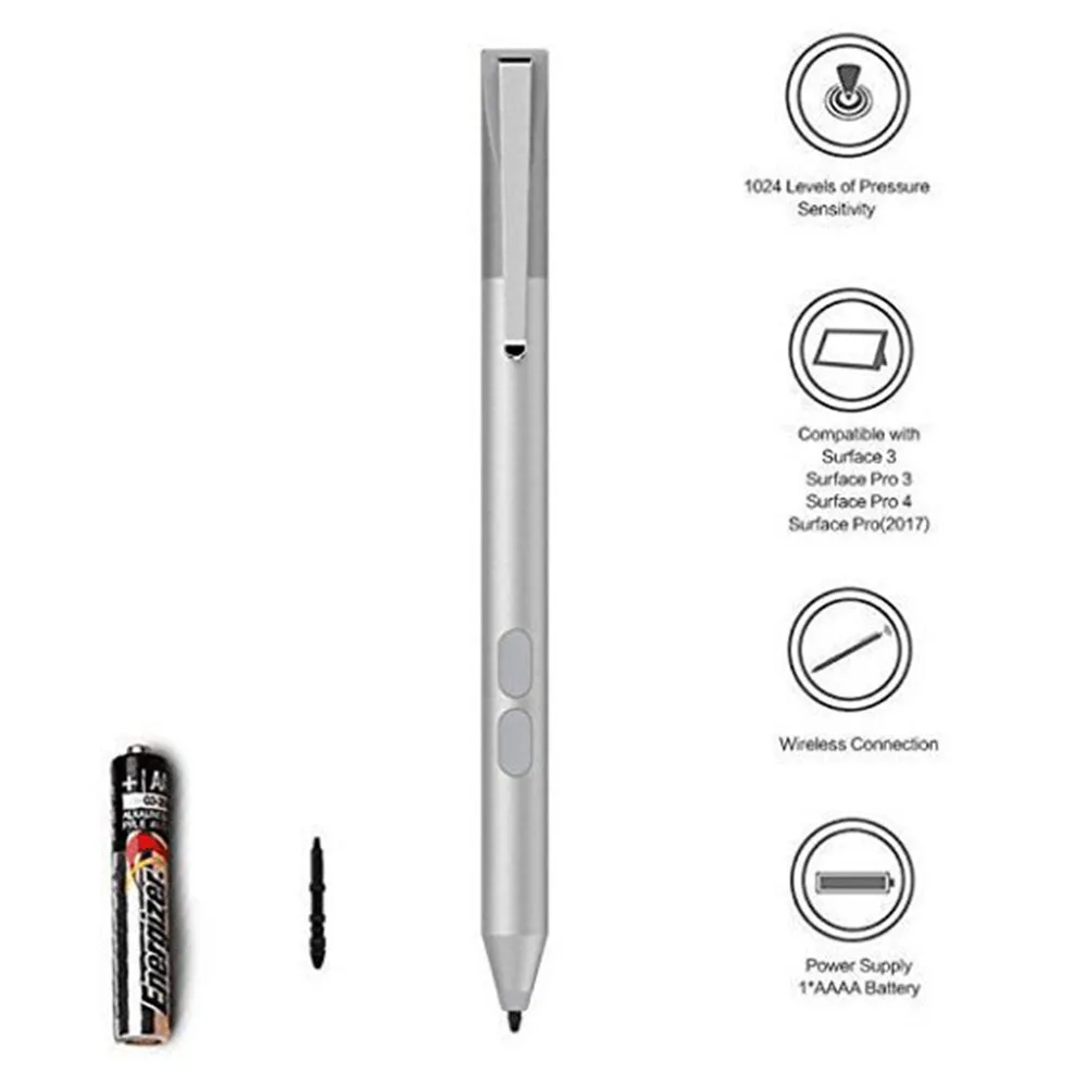 

Stylus Pen for Surface Pro 3/4/5/6 Laptop Book Go Studio highly Sensitive Touch Screen Drawing Pen With Replacement Pen Point
