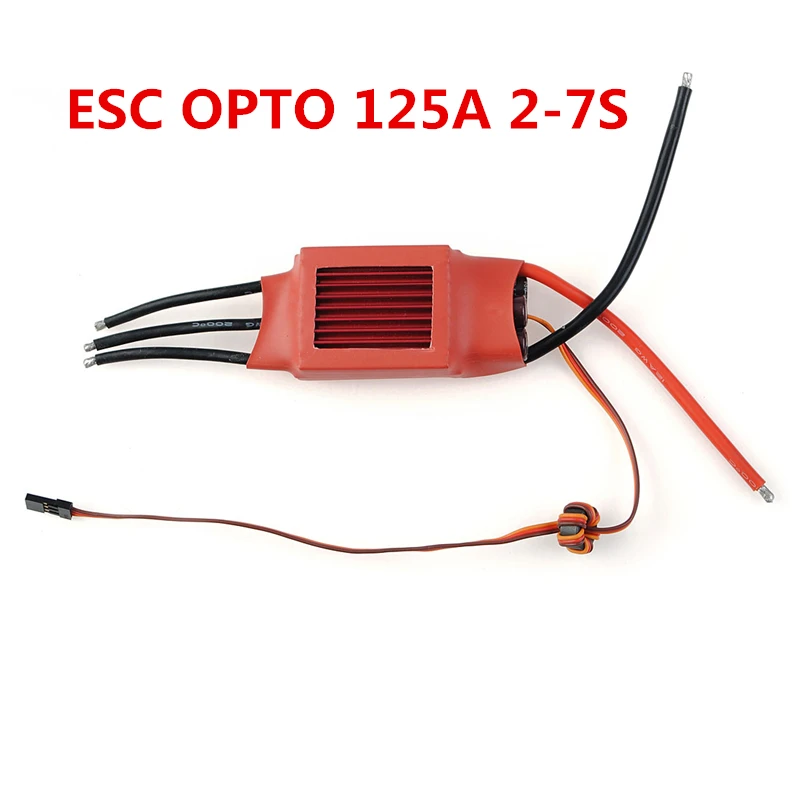 Красный кирпич 10A/50A/60A/70A/100A/125A/200A ESC бесщеточный ESC BEC/UBEC/OPTO/NO BEC для RC Дрон Квадрокоптер запасные части Аксессуары