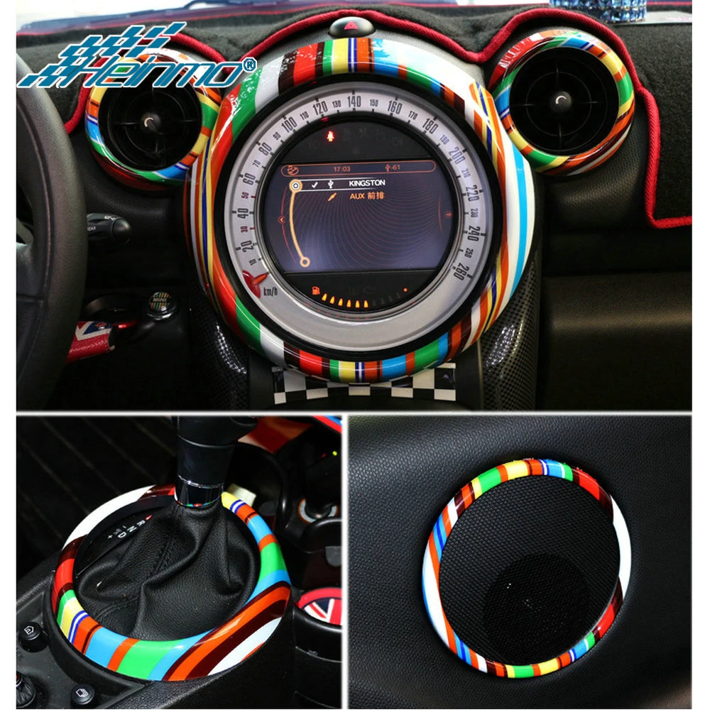 Для MINI Countryman R60 автомобильный Стайлинг декоративный стикер для интерьера чехол для MINI Cooper R60 аксессуары для MINI R60