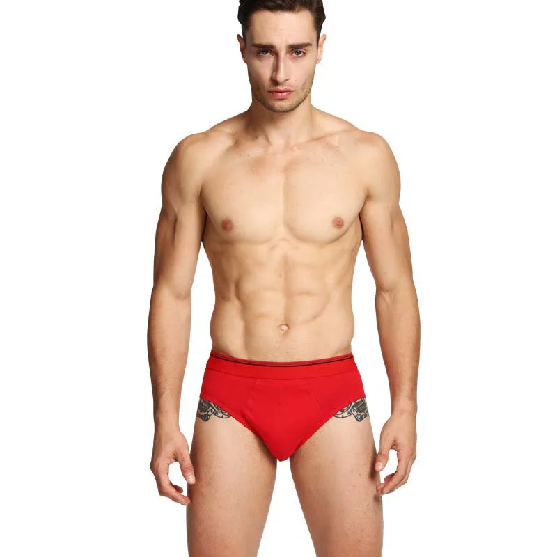 Брендовые мужские модные трусы 6 шт. в упаковке дышащие удобные мягкие хлопковые